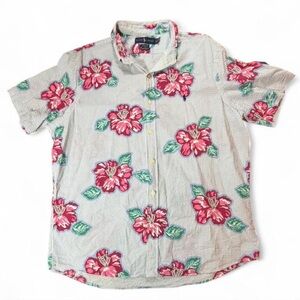 Ralph Lauren Classic Fit Floral Button Down Shirt – Untucked Fit 🌺